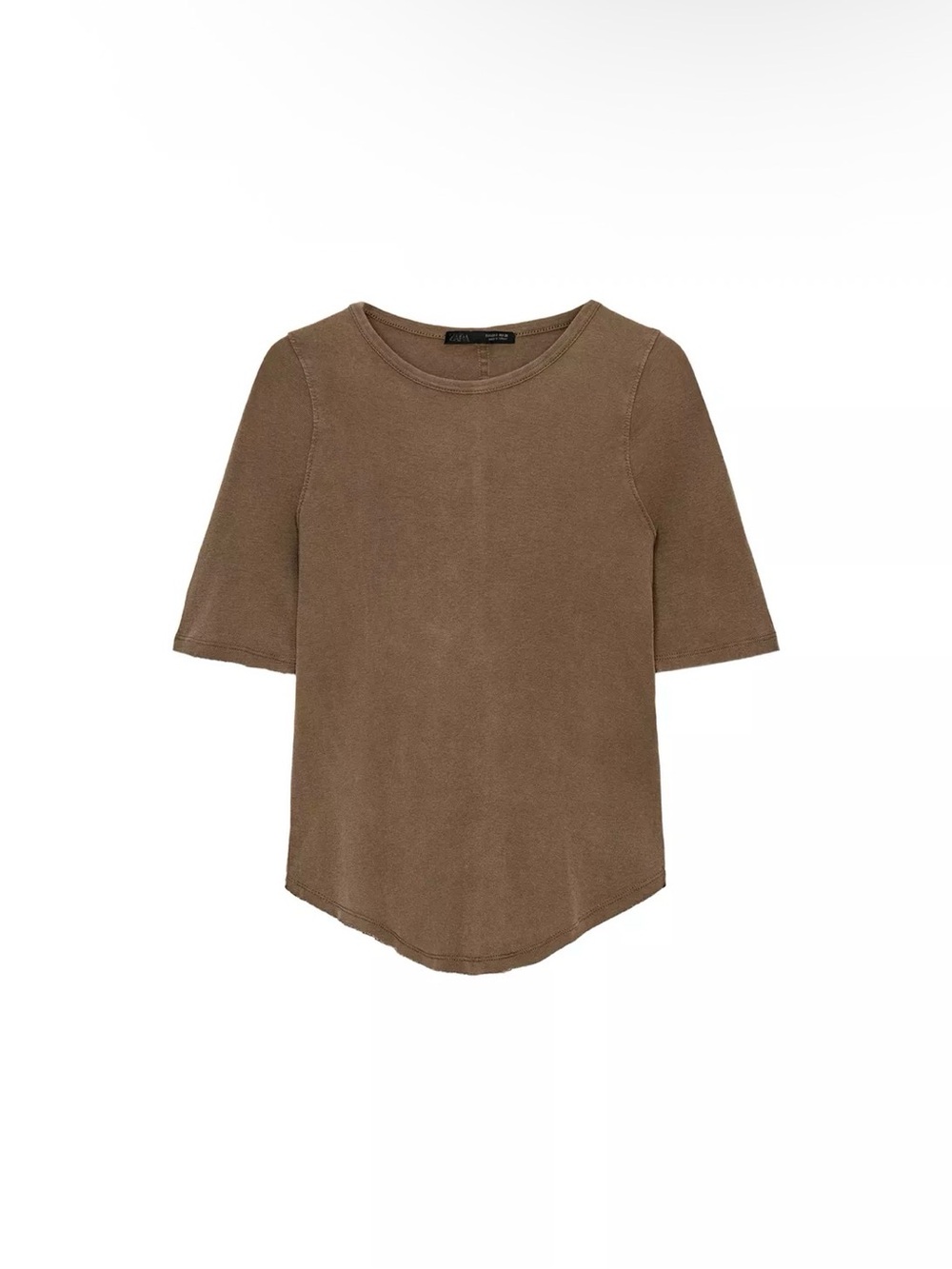 Zara WASHED EFFECT T-SHIRT